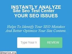 Sites similar to siteseotestcenter.com