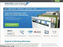 Sites similar to sitesforlawfirms.com