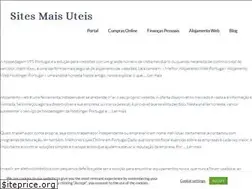 Sites similar to sitesmaisuteis.pt