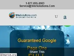 Sites similar to sitesolutions.com