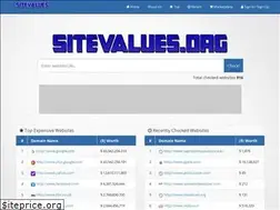 Sites similar to sitevalues.org
