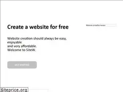 Sites similar to sitew.de