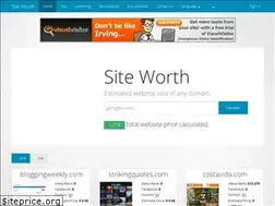 Sites similar to siteworth.life