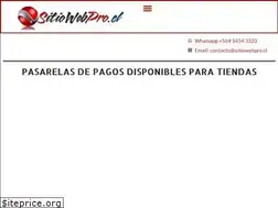 Sites similar to sitiowebpro.cl