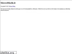 Sites similar to sitowebfacile.it