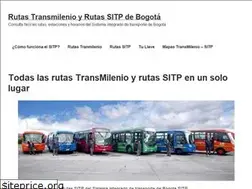 Sites similar to sitp-bogota.com