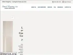 Sites similar to sittersregistry.com