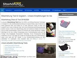 Sites similar to sitzerhoehung-test.de