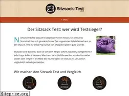 Sites similar to sitzsack-test.com