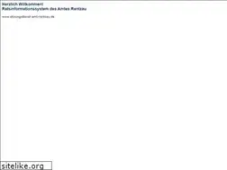 Sites similar to sitzungsdienst-amt-rantzau.de