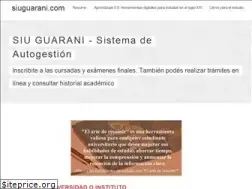 Sites similar to siuguarani.com