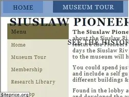 Sites similar to siuslawpioneermuseum.com