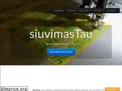 Sites similar to siuvimastau.lt