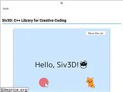 Sites similar to siv3d.github.io
