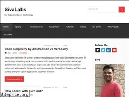 Sites similar to sivalabs.in