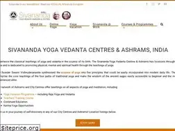 Sites similar to sivananda.org.in