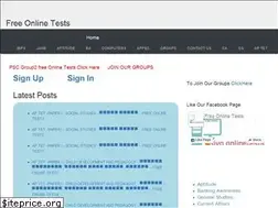 Sites similar to sivaonlinetests.blogspot.com
