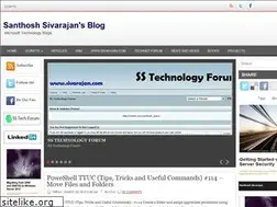 Sites similar to sivarajan.com