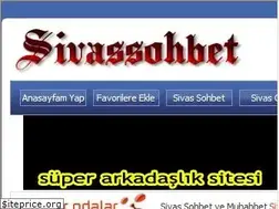 Sites similar to sivassohbet.org