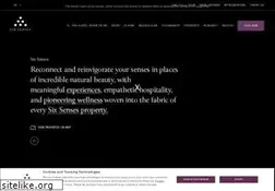 Sites similar to six-senses.com