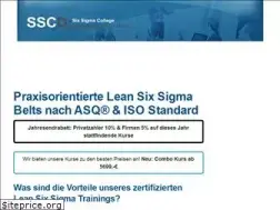 Sites similar to six-sigma-college.de