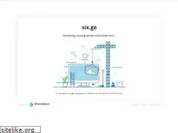 Sites similar to six.ge
