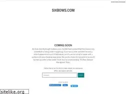 Sites similar to sixbows.com
