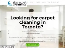 Sites similar to sixcarpetcleaning.com