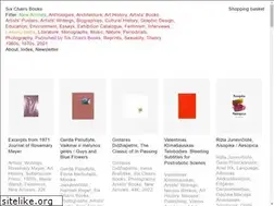 Sites similar to sixchairsbooks.org