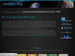 Sites similar to sixdays.org