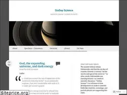 Sites similar to sixdayscience.com