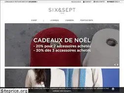 Sites similar to sixetsept.fr