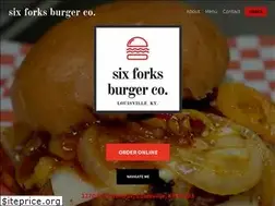Sites similar to sixforksburgers.com