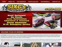 Sites similar to sixgsroofing.com