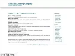 Sites similar to sixoclock.co.uk
