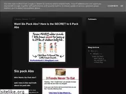 Sites similar to sixpackabs911.blogspot.com