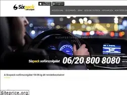 Sites similar to sixpacksoforszolgalat.hu