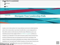 Sites similar to sixpathstoleadership.com