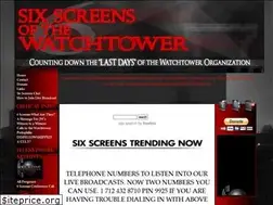 Sites similar to sixscreensofthewatchtower.com