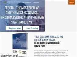 Sites similar to sixsigma-institute.org