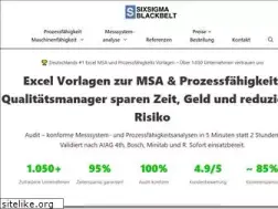 Sites similar to sixsigmablackbelt.de