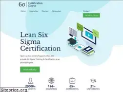 Sites similar to sixsigmacertificationcourse.com