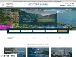 Sites similar to sixstarcruises.co.uk