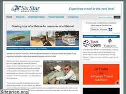 Sites similar to sixstarworldtravel.com