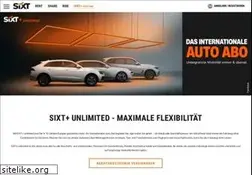 Sites similar to sixt-unlimited.de