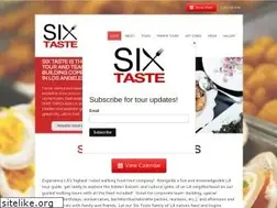 Sites similar to sixtaste.com