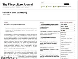 Sites similar to sixteen.fibreculturejournal.org