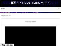 Sites similar to sixteentimes.com