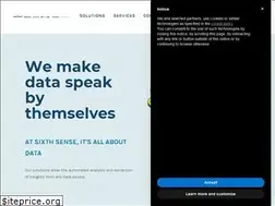 Sites similar to sixth-sense.ai