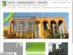 Sites similar to sixthamendment.net